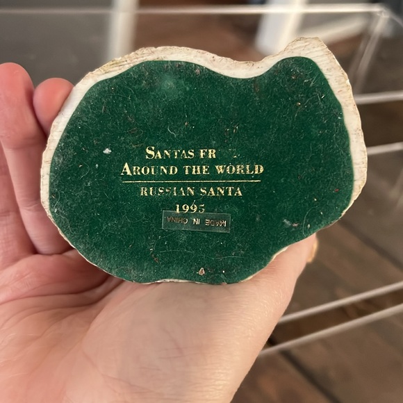 Santas From Around the World Russian Santa Figurine May Dept Stores 1995 Vintage - Picture 6 of 6